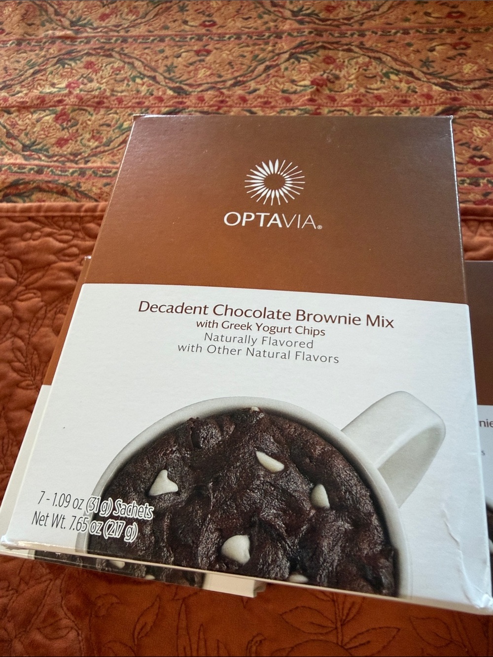 Optavia Decadent Chocolate Brownie Mix